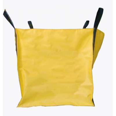 Yellow Junk Garbage Remove Skip Bag Bulk Bag Cubic Yards Big Bag For USA