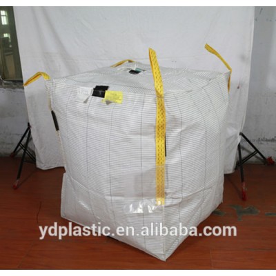 SWL 1500kg Circular Type C FIBC Conductive Bulk Big FIBC Big Bag