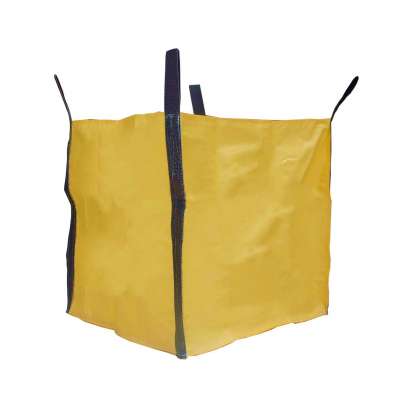 Eco Friendly Yellow Garbage Dumpster Big Bag Skip Bag For Construction Rubbish